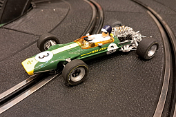 Slotcars66 Lotus Ford 49 1/32nd scale  Scalextric slot car Jim Clark 